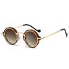 Vintage Metal Frame Small Round Sunglasses Uv400 Protection Driving Sun Glasses Punk Shades For Women & Men