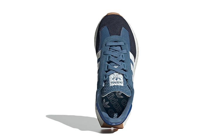 adidas Originals Retropy E5 J Износостойкие Износостойкие Низкие Детские Повседневные Кроссовки Синие GW3207