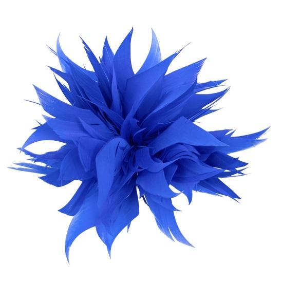 Cloth Feather Flower Brooch Decorative Clothing Pin Suit Lapel Shawl Scarf Badge Women Wedding Party Accessories