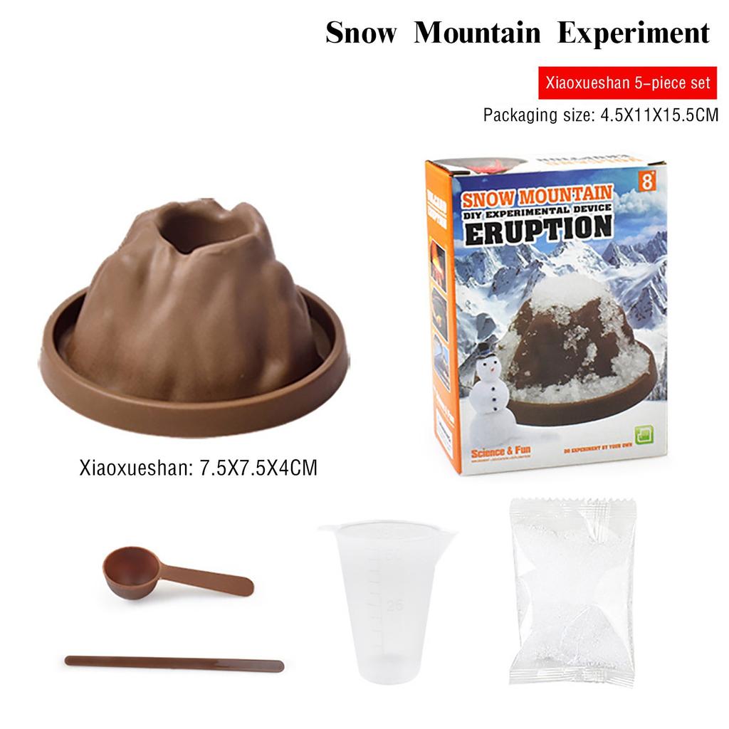 Volcano Eruption DIY Science Experiment Set Children's Toy Equipment Making Science Education Model