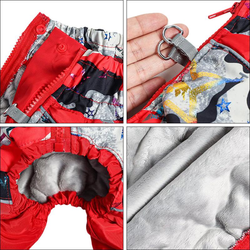 Утепленный флисовый комбинезон для самцов и самок для маленьких собак, зимний комбинезон для щенков средних собак, комбинезон для чихуахуа, йорков, комбинезон для собак, костюм для собак