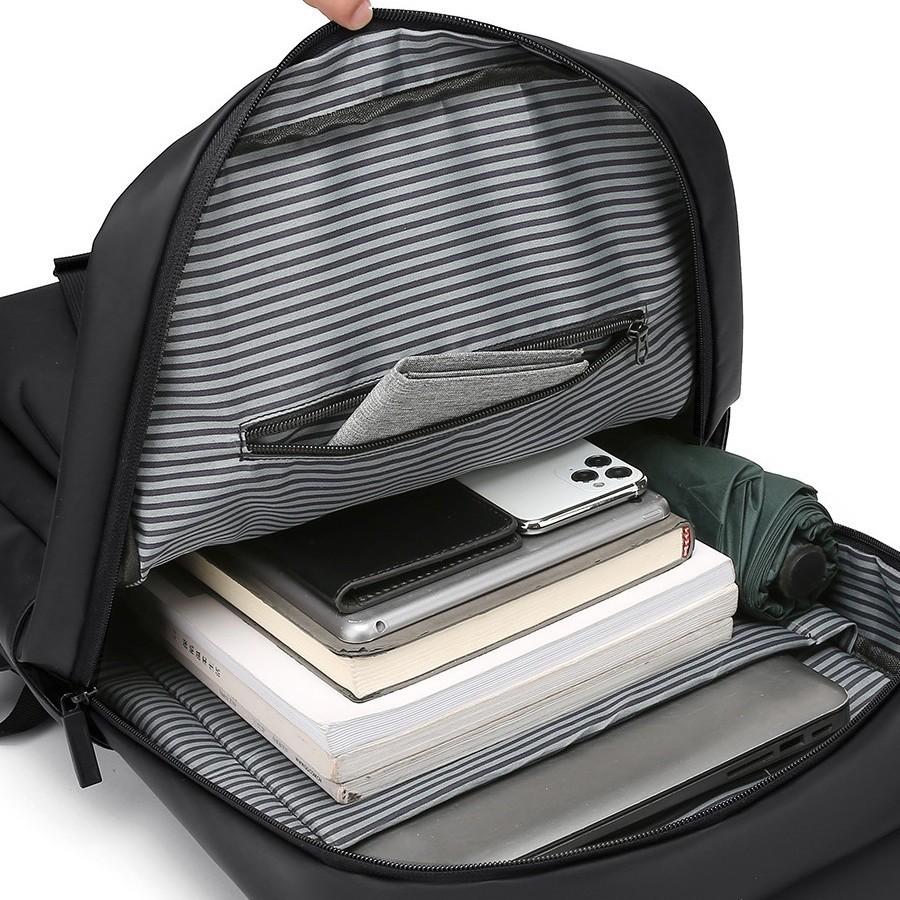 Business Backpack New Style Men's Casual Travel Backpack Middle School School Bag Multi-function Boarding Bag Men's Style