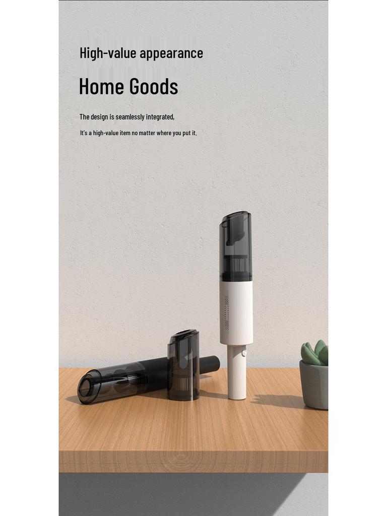 Портативный беспроводной ручной автомобильный пылесос со сверхмощным всасыванием