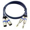 Canon Кабель XLR на Телефон 2м Папа-Папа CC-2XLR