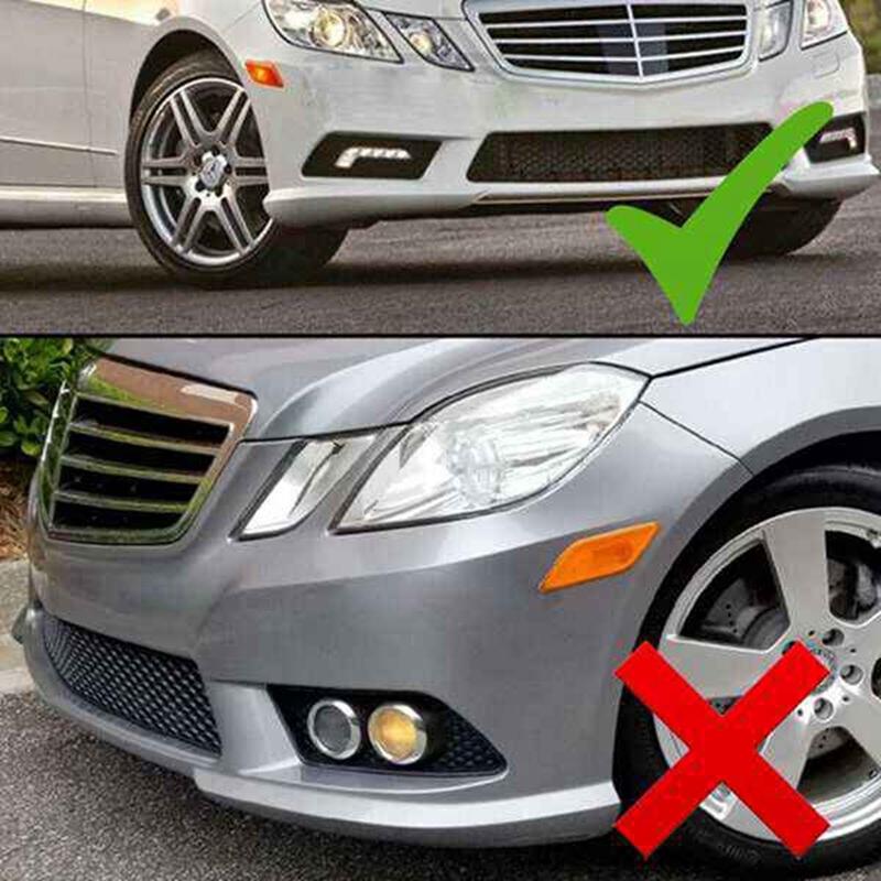Дневные ходовые огни, светодиодные противотуманные фары, водитель для Mercedes W212 E300 E350 E500 E550 09-13