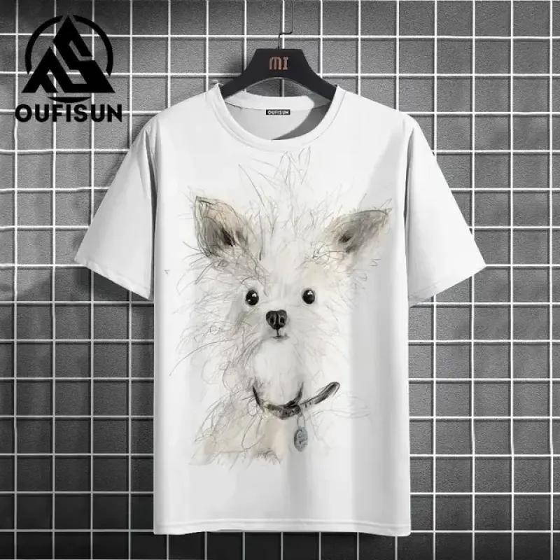 Japanese Samurai Print Short Sleeve T-Shirt For Men Retro Men's T-Shirt Street Fashion Man Clothes Loose Oversized Tee Tops 2024