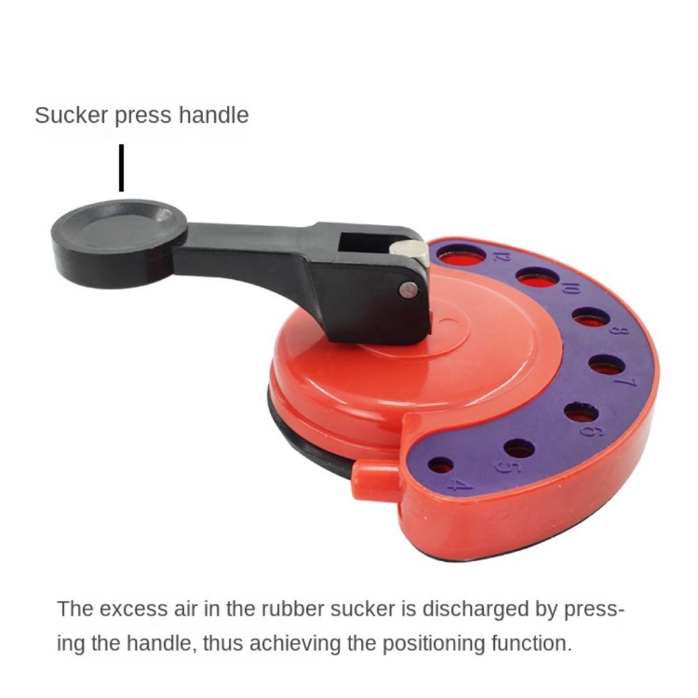 Construction Tool Drill Bit Glass Openings Locator Drill Guide Tile Glass Hole  Locator Tile Sucker