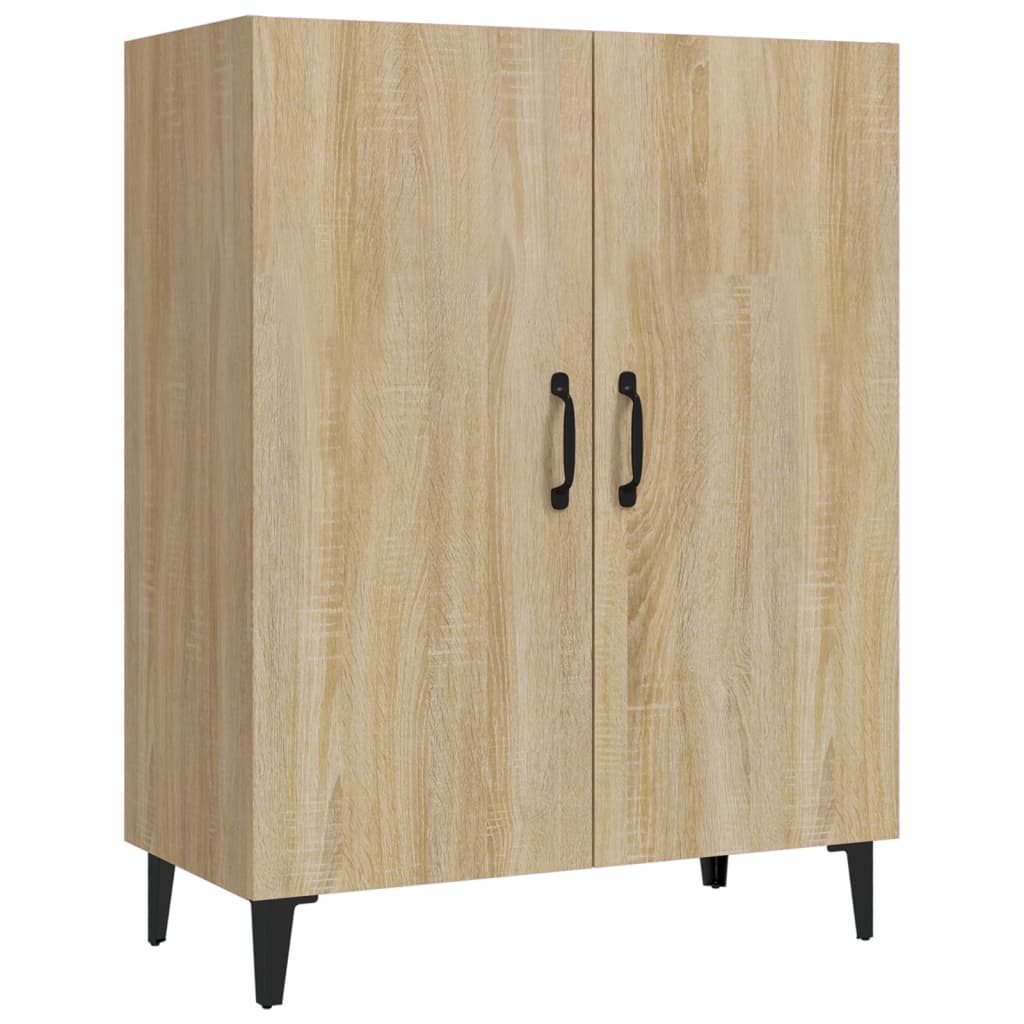 Vidaxl Szafka, Dąb Sonoma, 70X34X90 Cm, Materiał Drewnopochodny