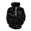 Funny 3D Print Hoodies Math Formula Graphic Streetwear Men Women Fashion Oversized Sweatshirts Hoodie Kids Boys Girls Tops Coats