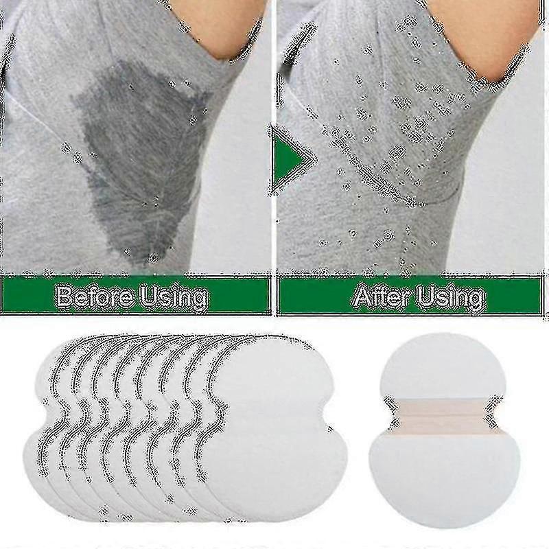 100 Packs Underarm Sweat Pads,aoeoun Armpit Sweat Pads For Women And Men, Disposable Underarm Pads For Sweatin