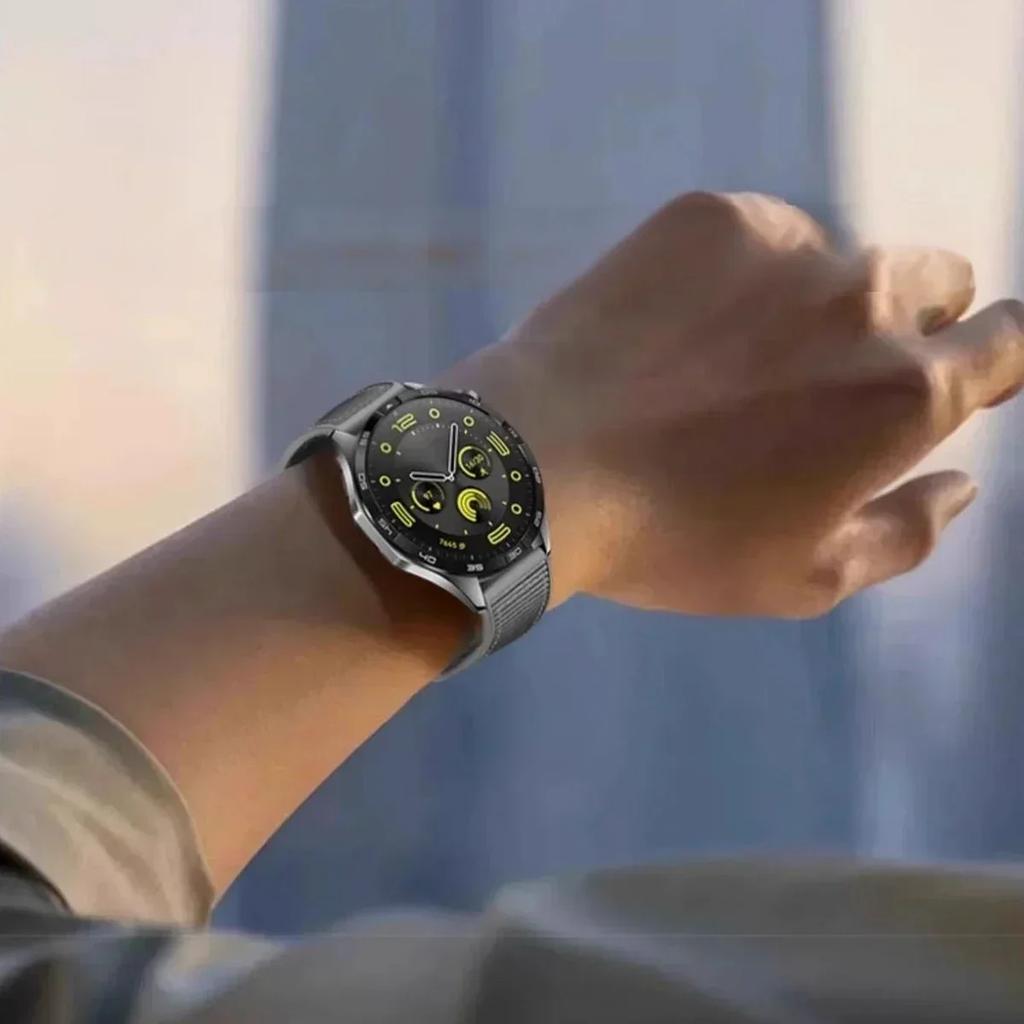 Ремешок для часов из плетеного нейлона 22 мм для Huawei Watch GT4, браслет для Huawei Watch4 GT3 Pro