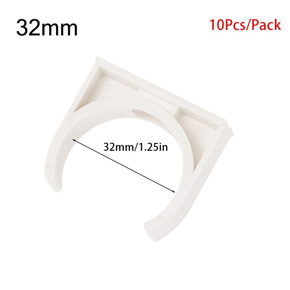 10 шт., зажим для трубы для аквариума, адаптер для полива, соединитель для трубы, зажим, прочный держатель для трубки для воды