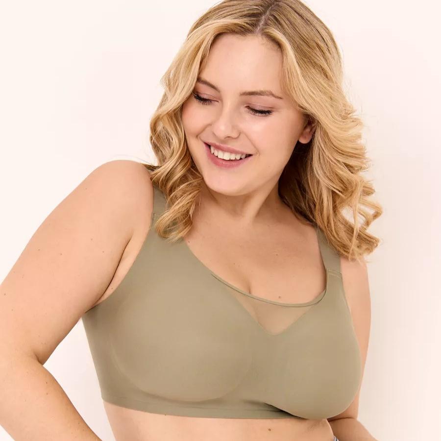 Бесшовный бюстгальтер большого размера для маленькой груди с эффектом пуш-ап для уменьшения боковых складок без косточек и с гелевой клейкой основой