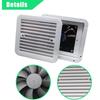 12V Marine Ventilation Fan 4500RPM Heavy Duty ABS Exhaust Fan For Motorhome Boat Yacht Caravans Trailer Bathroom Kitchen