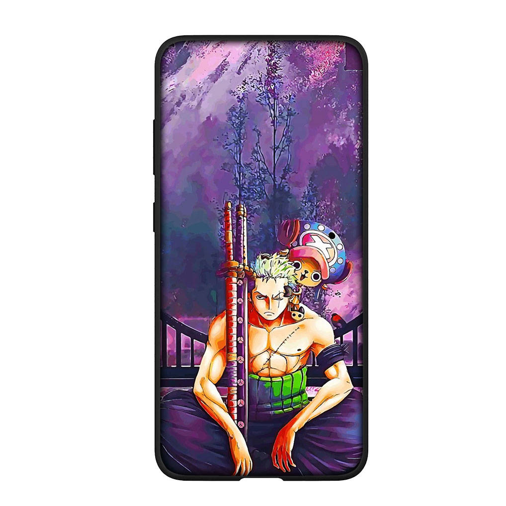 Для Samsung Galaxy S24 S23 iPhone 16 15 14 Xiaomi Redmi Note 13 12 11 10Plus 9 Pro Max X XR чехол для телефона Roronoa Zoro One Piece Luffy OPPO Huawei чехол
