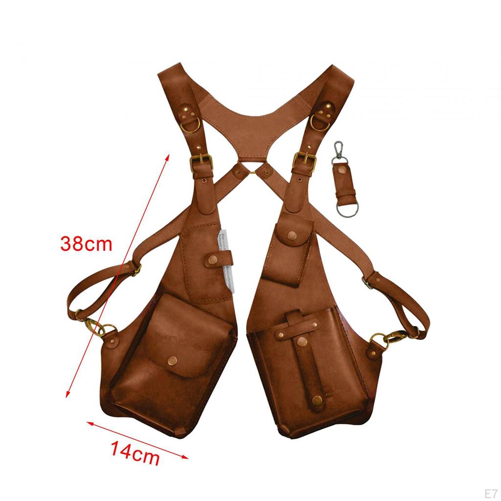 Скрытая сумка через плечо под мышками, кожаный рюкзак для мужчин и женщин, кошелек, карман