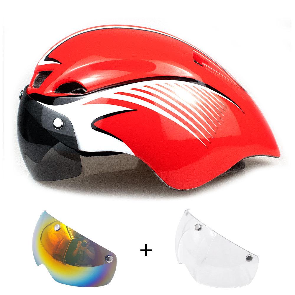 Шлем Wildside Triathlon TT с магнитными очками — новый велосипедный шлем, готовый к соревнованиям