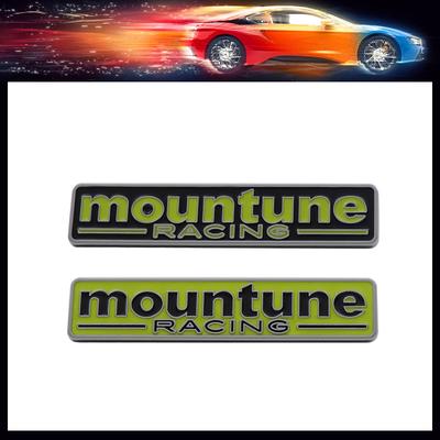 Стайлинг автомобиля Логотип M для Mountune Performance RACING Боковое крыло автомобиля Наклейка Эмблема Значок Стикер