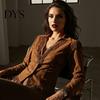Western Cowgirl Shirt Women Tassel for Autumn, Button Down Slim Fit Fringe Blouse, Solid Color Casual Long Sleeve Top, Outfit Breathable Polyester