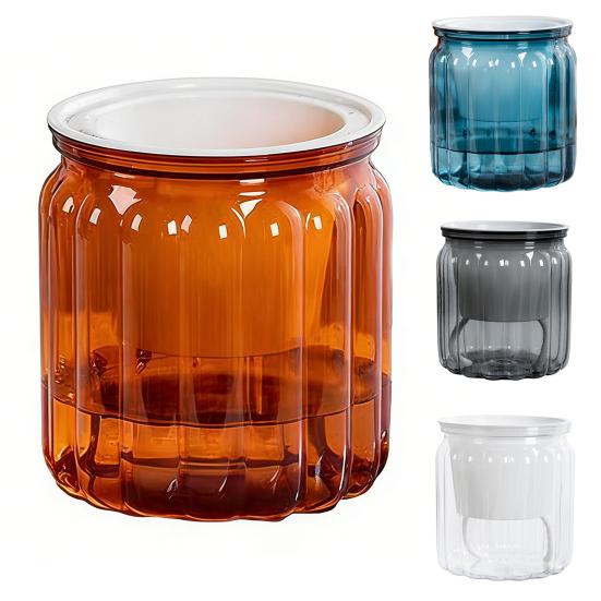 Цветочный горшок с дренажными отверстиями, отверстием для залива воды, автоматическим самополивом, гидропонный цветочный горшок, прозрачное основание, контейнер для растений