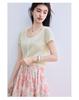 Summer Candy Colored Knitted Shirt