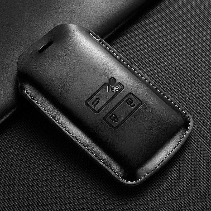 Renault Koleos Kadjar Dongfeng E-Notes Leather Key Cover for Men