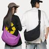 Men's Nylon Crossbody Bag Women's Large Capacity Tote Bag Student Book Bag Commuter Shoulder Bag