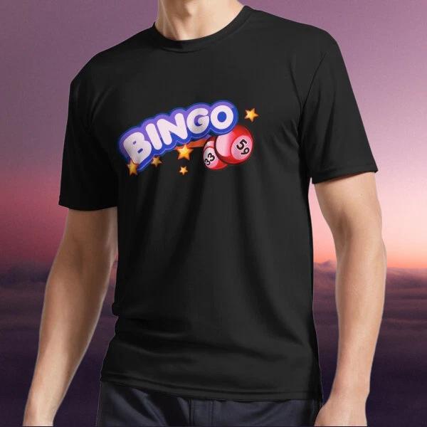 New Shirt Bingo Player Active Logo T-Shirt Funny Size S to 5XL