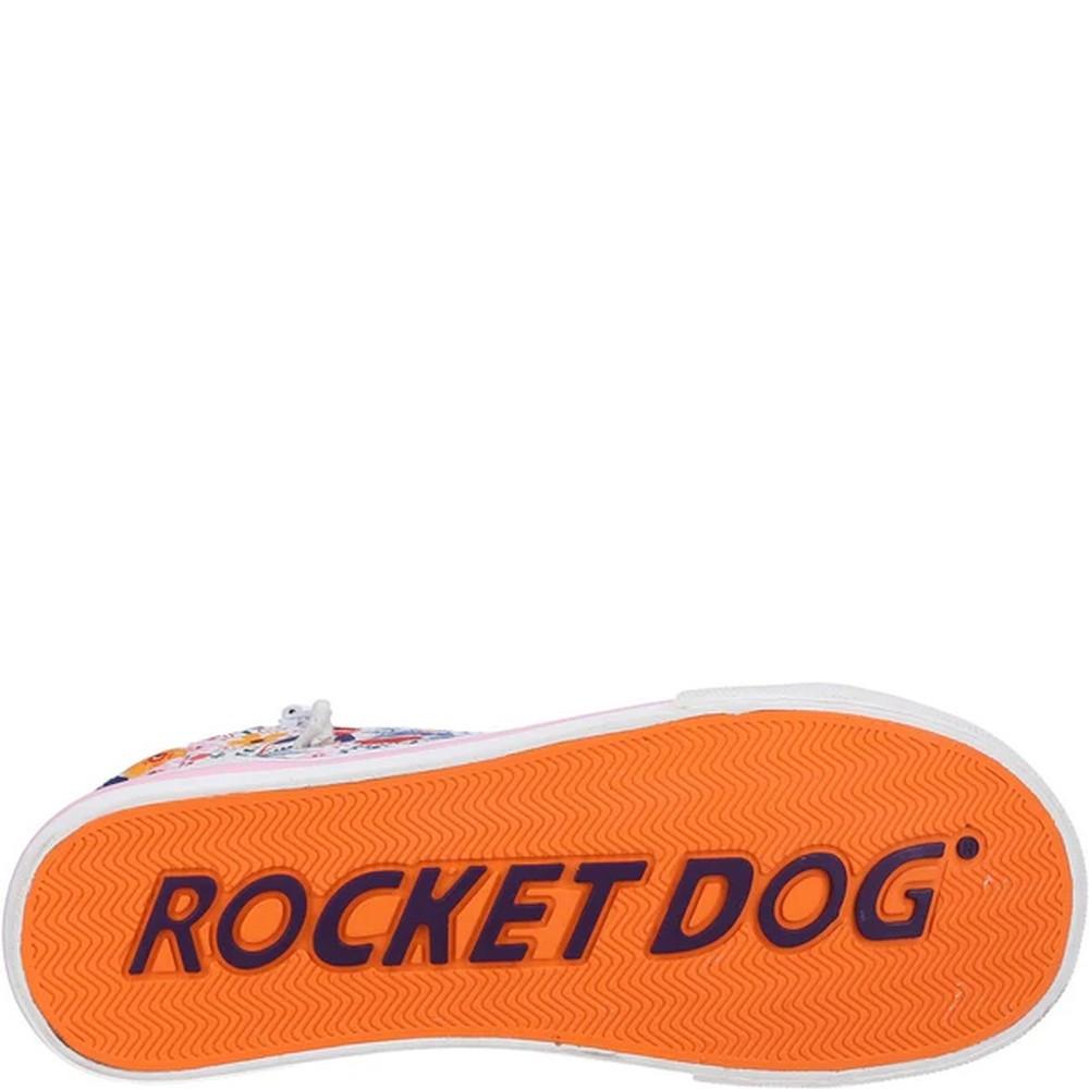 ROCKET DOG Женские/женские высокие кеды Jazzin Malden с цветочным принтом