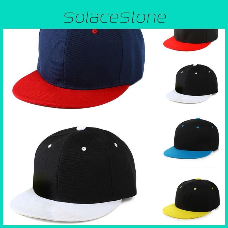 Классическая бейсболка в стиле хип-хоп с плоским козырьком, стильной строчкой и регулируемой застежкой-снэпбэк