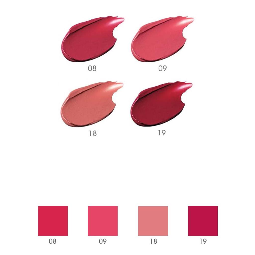 Помада MiMC Mineral Rouge, оттенок 19, рубиново-красный, 2,3 г