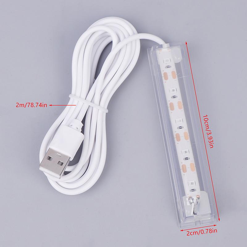 Аксессуар для рыбок, микро-аквариумный светильник с питанием от USB, пульт дистанционного управления, красочная светодиодная лампа для рыбок, ландшафтный светильник для аквариума с USB-подсветкой