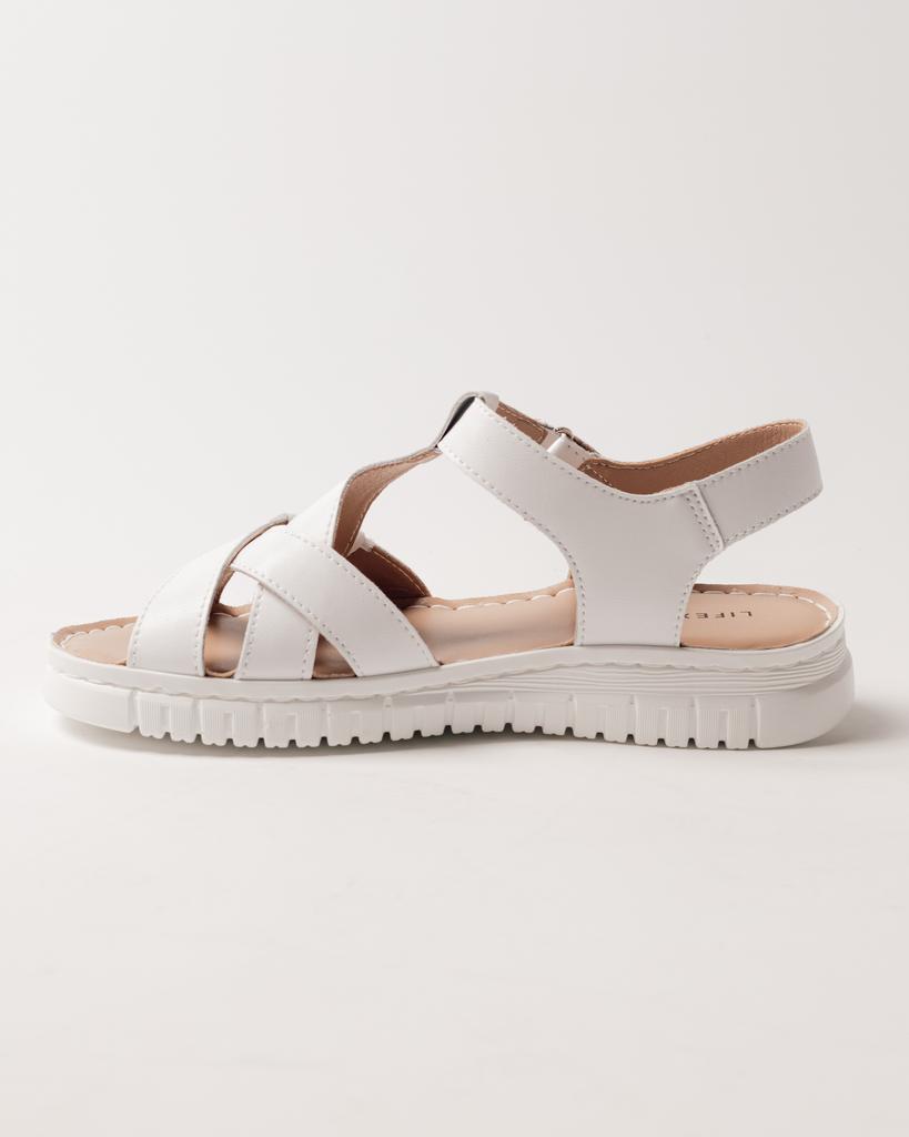 Босоножки на платформе Lifexpert 2097010 36 белые кожа