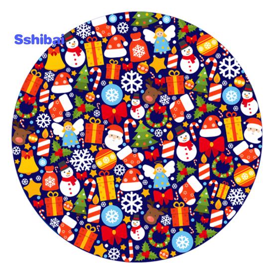 Юбка «Рождественская елка», яркий цвет, простая установка, снежинка, принт лося, круглый большой коврик для рождественской елки, декор