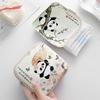 Cute PVC Sanitary Pads Bag Panda Large Capacity Coin Purse Multipurpose Lipstick Earphones Storage Cosmetic Bag