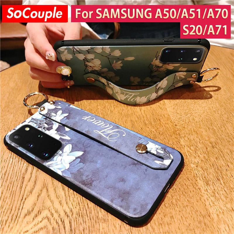 Чехол-держатель для телефона Samsung Galaxy A50 A51 A71 A70 A30s A20 A40 A10 S9 S8 S10 S20 Ultra Note 10 Plus