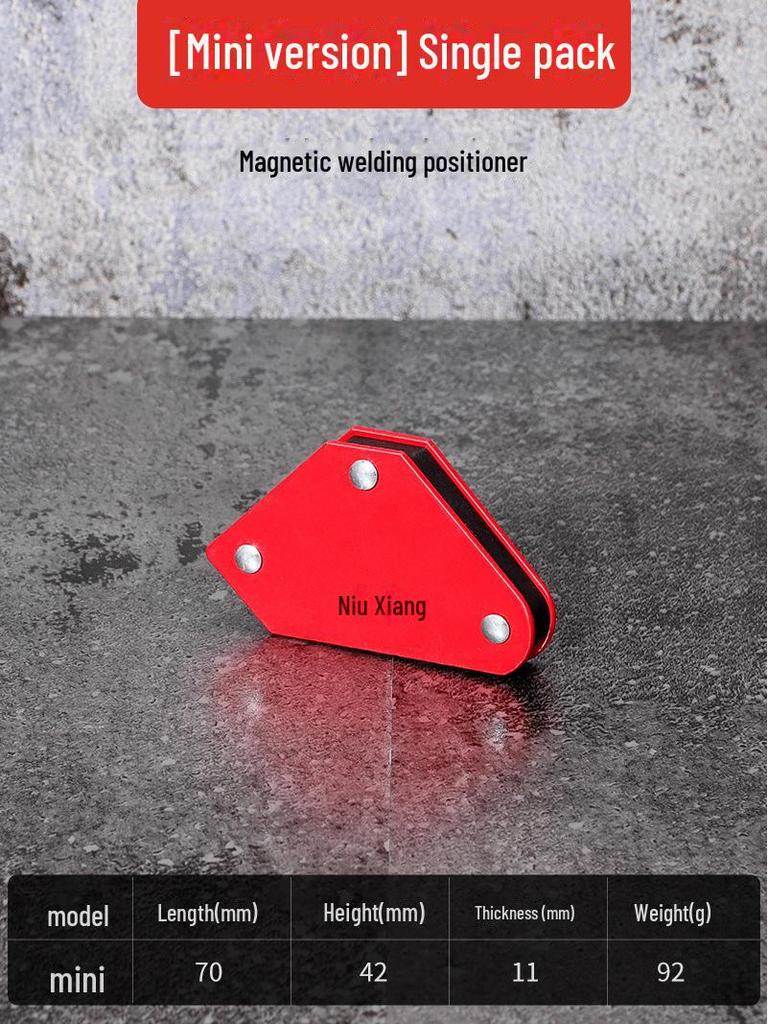 Магнитное сварочное приспособление: Инструмент для многоуглового позиционирования и треугольная линейка 90°
