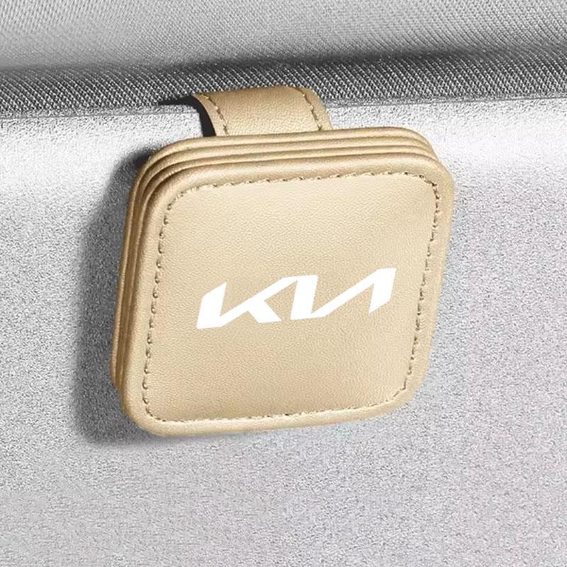 Car Sun Visor Eyeglass Clip Magnetic Multi-Function Storage For KIA KN K3 K5 Sportage Sorento Picanto Ceed RIO 2 3 4 Accessories FO8