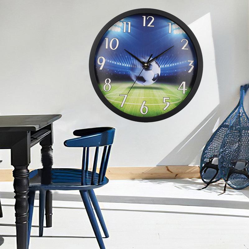 Модные Современные Настенные Часы Гостиная Спальня Настенные Часы Бесшумные Часы Мультяшные Часы Простые Креативные Кварцевые Часы