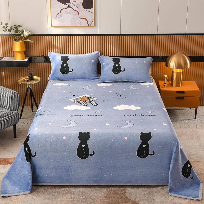 Color Flowers Pattern Blanket Lightweight Fluffy Plush Floral Printed Super Soft Flannel Throw Blanket for Bed Sofa and Travel