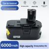 Совместим с литий-ионным аккумулятором для беспроводной дрели Ryobi 18V 3.0A/P103/P108