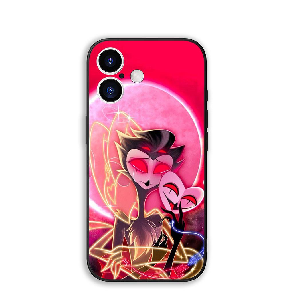 for Samsung Galaxy Note 20 Ultra 10 8 9 S10 Plus Lite S8 A70 A24 A25 A37 A57 A51 Case Dust H-Hazbin Alastor Hotels Charile Angel