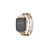 Экологичный джинсовый металлический ремешок для Apple Watch Series 1-10, Ultra, SE