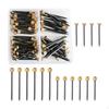90Pcs Picture Hanging Nails, Hardware Decorative Nails In Box, Hanger