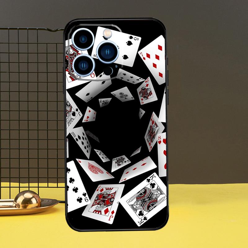 Las Vegas Casino Poker Case For Apple iPhone 11 14 12 Pro Max mini XS XR X 8 7 Plus SE 2020 13 Pro Phone Cover Capa