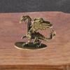 Hand-held Little Flying Dragon Ornaments Solid Brass Dragon Miniatures  Living Room