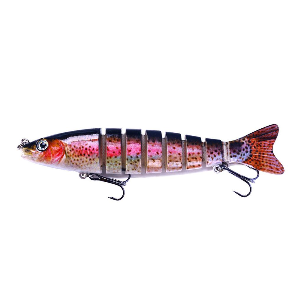 Multi Joint Segement Swimbait Pike Wobblers 12.8cm-18g Crankbait Fishing Lure Isca Artificia For Bass Pike Lure