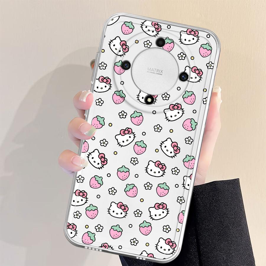 Мягкий чехол для телефона для Honor X7b X8a X9a 90 Lite X9b X8 X8b Sanrio Hello Kitty