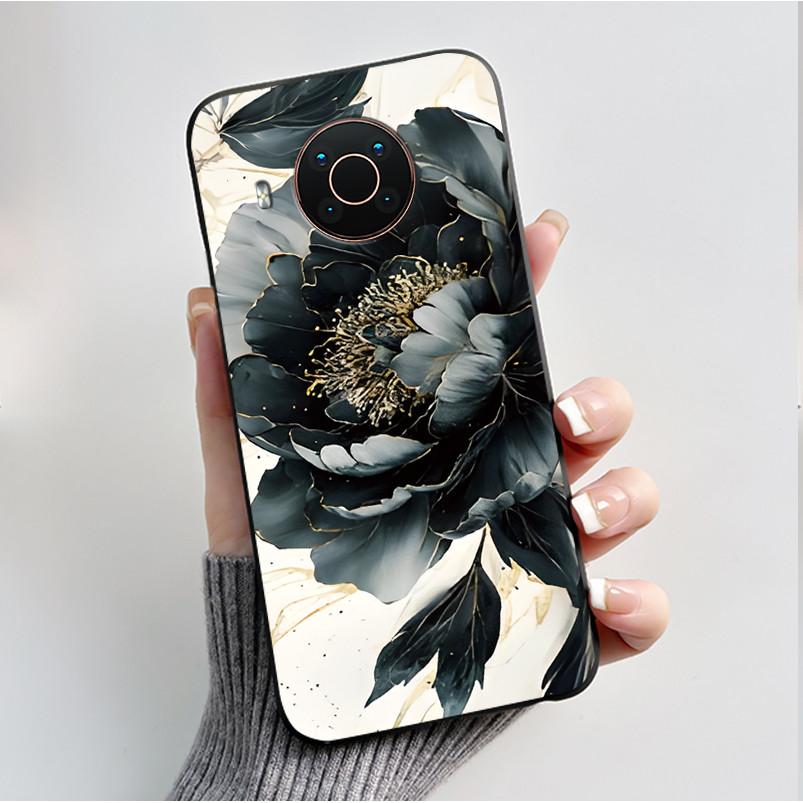 Печатный чехол для телефона Nokia X20/Nokia X10/Nokia X100/Nokia XR20 Capa Мягкий силиконовый черный корпус Чехол Милый Цветочный Мультяшный Корпус