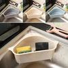 Triangular Storage Baskets Suction Cup Sponge Rag Storage Box Gifts Kitchen Sink Trash Boxes